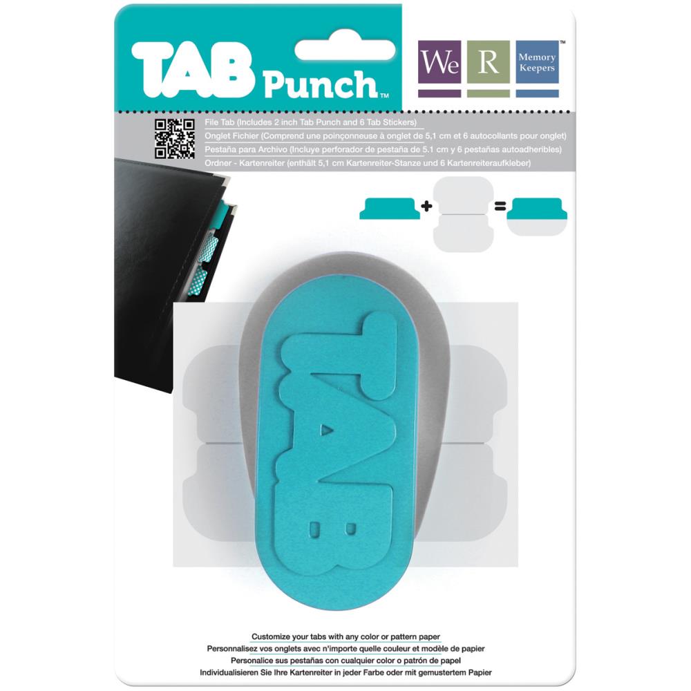 We R Memory Keepers Tab Punch File, 2"