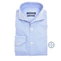 Modern Fit N overhemd lange mouw cutaway stretch