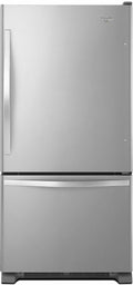 Whirlpool� Gold� 22.1 Cu. Ft. Stainless Steel Bottom Freezer Refrigerator - Dan Murdoch's Store