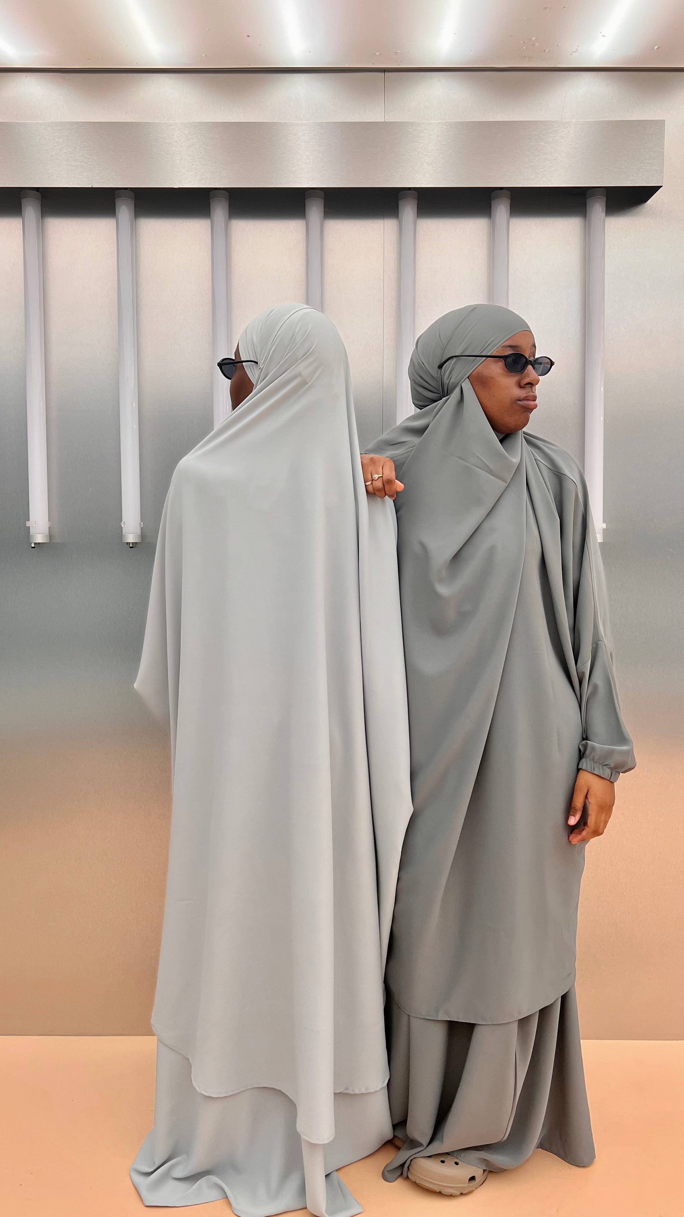 Jilbab and Skirt Two Pieces Medina Silk