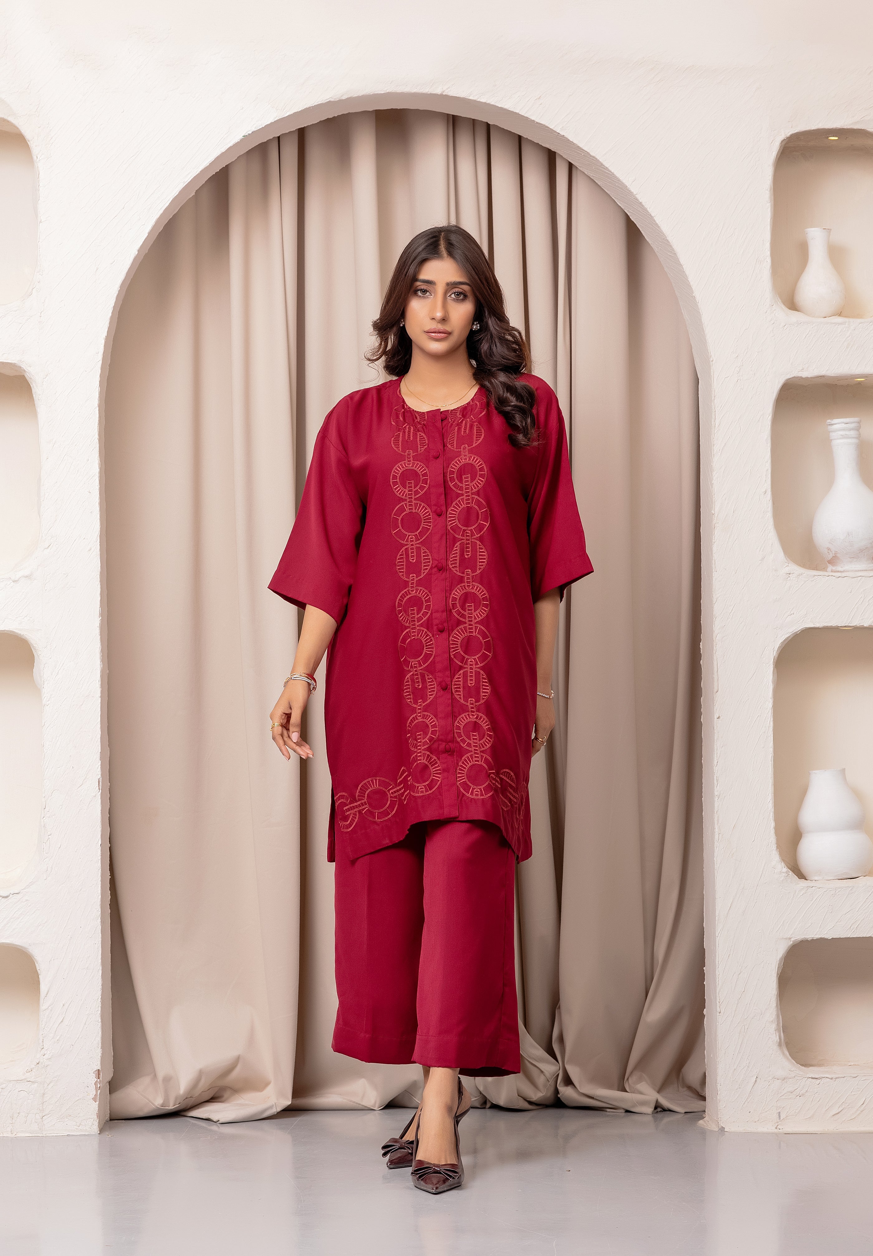 Everyday Maroon Luxe