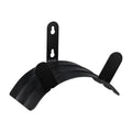 Support tuyau d'arrosage mural rangement pratique garage 30 x 20 x 15 cm en acier noir 13_0009337