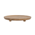 Plate on feet, L