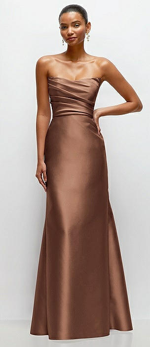 Brown Bridesmaid Dresses