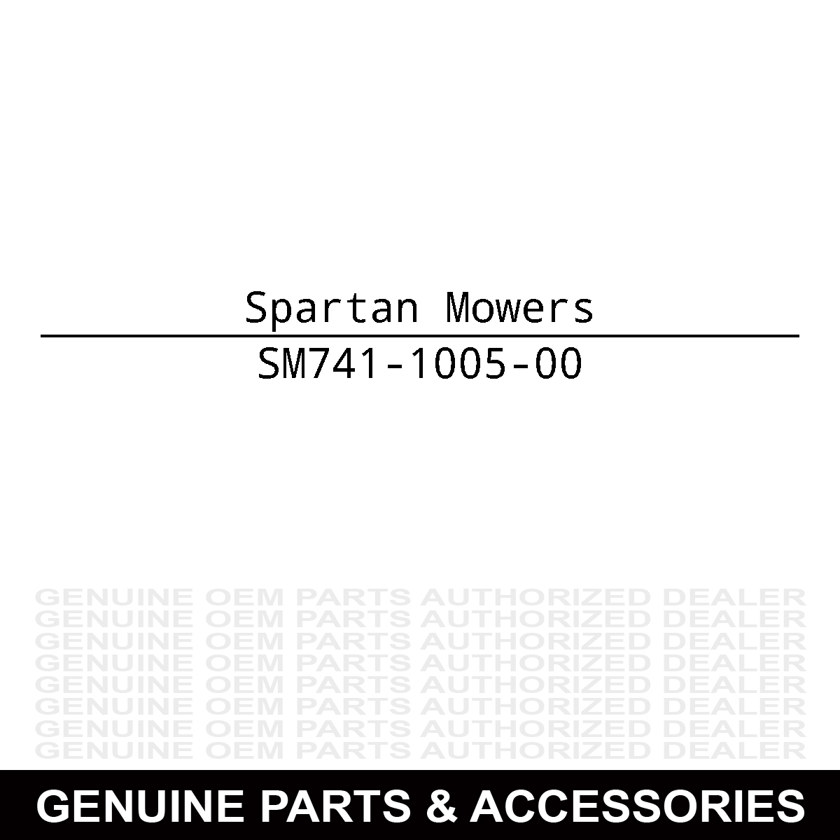 Intimidator 741-1005-00 Belt