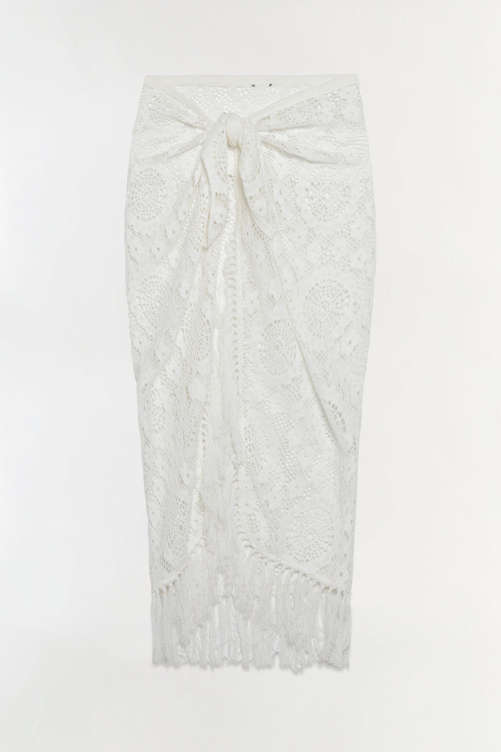 Thyri Fringe Trim Lace Parreo