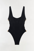 Mona Studded Scoop Neck One Piece