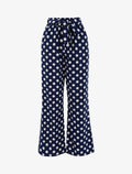 Pantalon à imprimé pois - bleu/blanc - 3