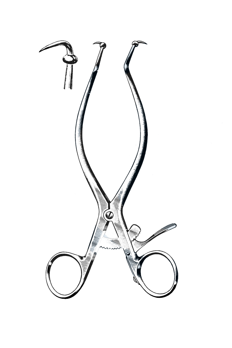 Gelpi Perineal Retractor, With Stops 7" (18 cm) - Garana Industries