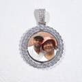 3D Spinning 2-Faced Custom Picture Pendant