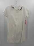 Pre-Owned Athleta White Size Small Polo Athletic Short Sleeve