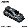 Model car of a Subaru Impreza 'Raider' by Timemicro on a white background