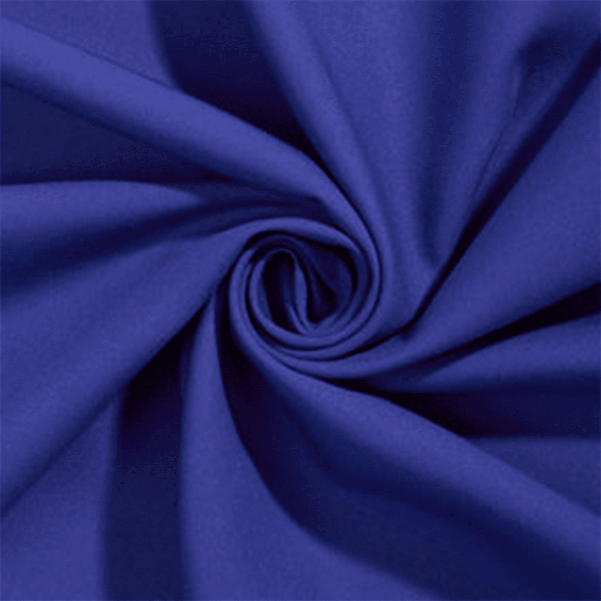 Royal blue rayon challis fabric by the yard| buy online at BeautifulWindowsElgin.com