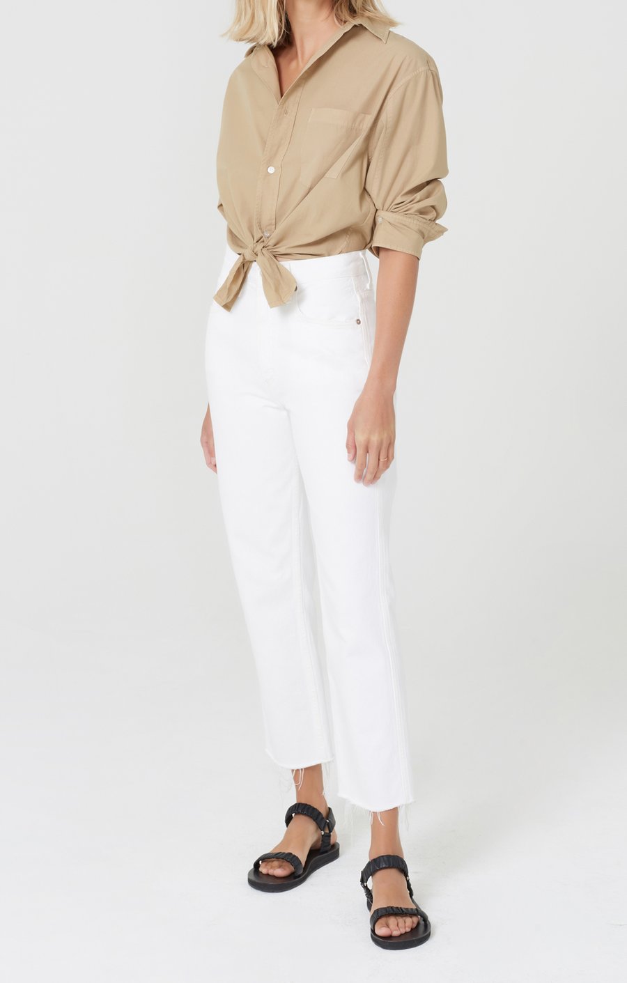 Citizens of Humanity - Daphne Crop High Rise Stovepipe - Sail