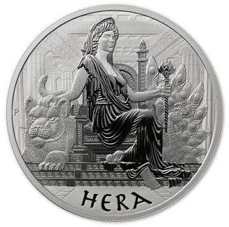 Tuvalu Hera 2022 Silber | Götter des Olymp