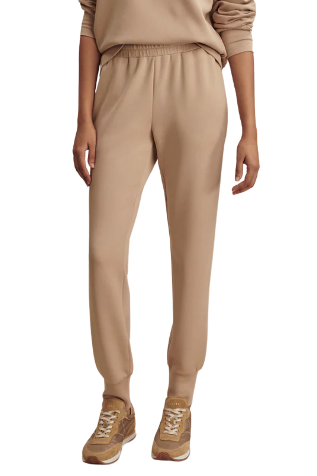 The Slim Cuff Pant 27.5, Light Taupe