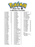 Pokémon Base Set Checklist PDF | PDF | Characters Created
