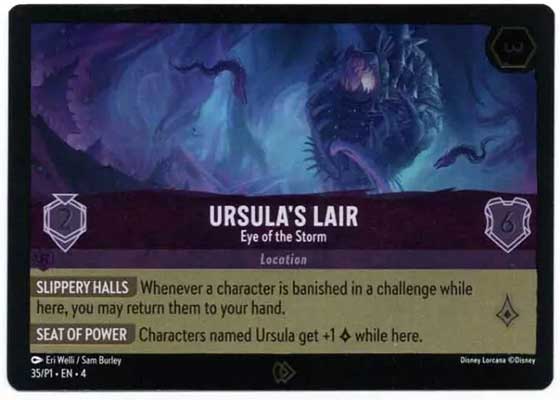 Disney Lorcana: Ursula's Return Checklist, Trading Cards, Box Info