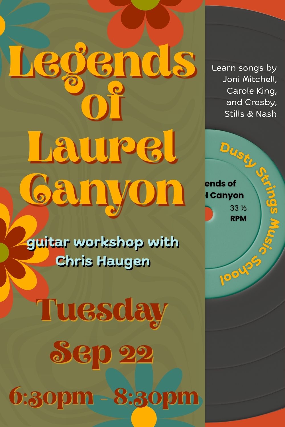 Sep 22: Legends of Laurel Canyon with Chris Haugen