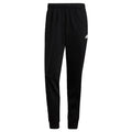 adidas Herren Essentials Warm-Up Tapered 3-Stripes Track Pants, Black / White, Tall im Sale