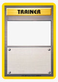 Blank Pokemon Card Template - Pokemon Old Trainer Cards Transparent PNG - 471x659