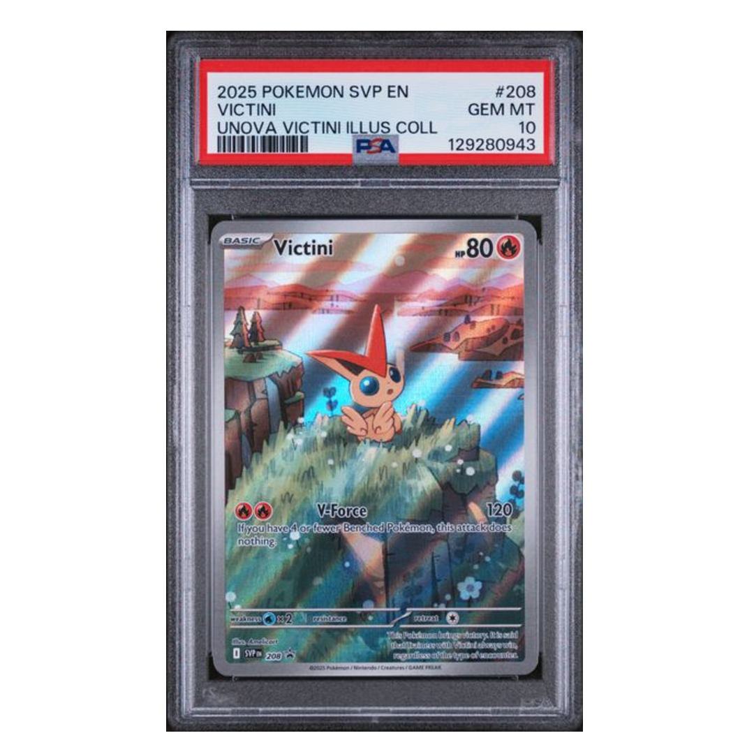 Victini IR Promo SVP EN #208 PSA 10 - Poke-Collect
