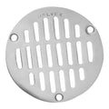 Rejilla De Pvc Cromada Para Cespol De 4"