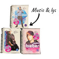 Simba - Spiral Notesbog A5 lys og musik. Justin Bieber tema & sang