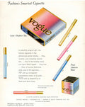 From the history of cigarette brands: Vanity Fair and Vogue