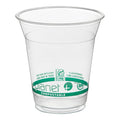 12 oz Cold Cup | Compostable PLA Plastic | 1000/case - Planet+