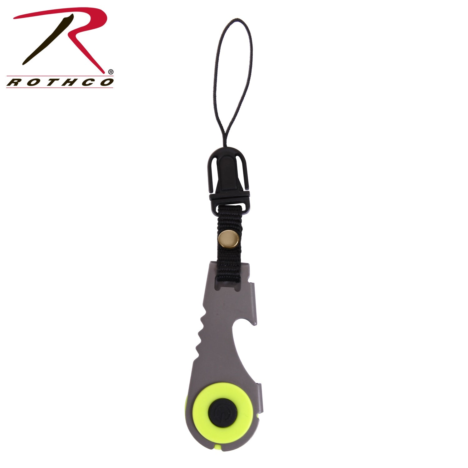 #3643 Rothco Zipper Pull Flashlight & Bottle Opener