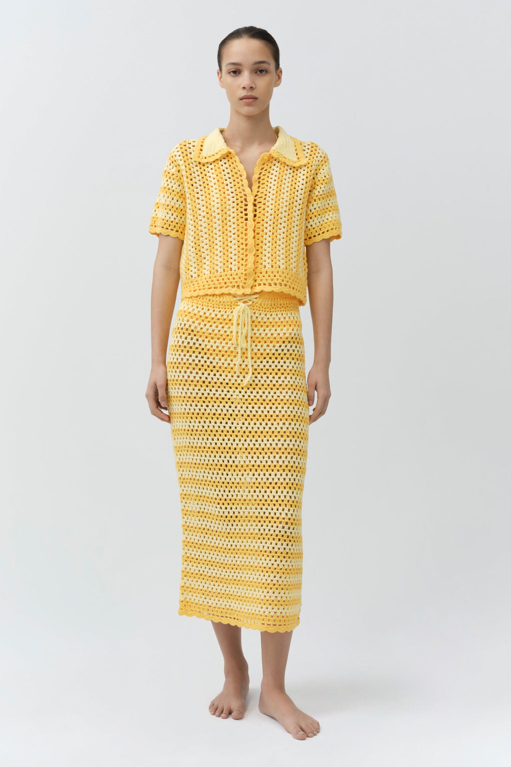 Stanton Crochet Camp Shirt