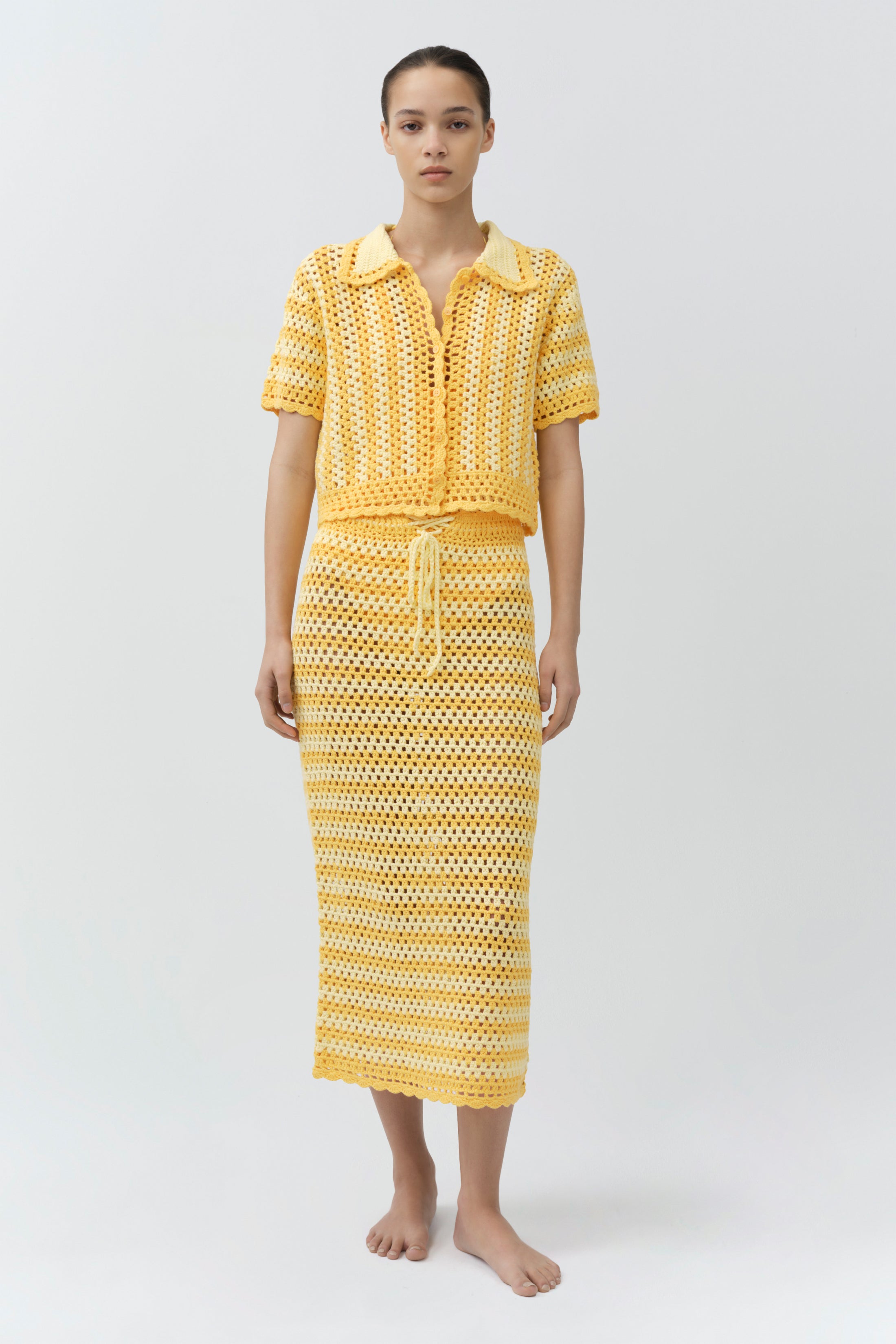 Stanton Crochet Camp Shirt
