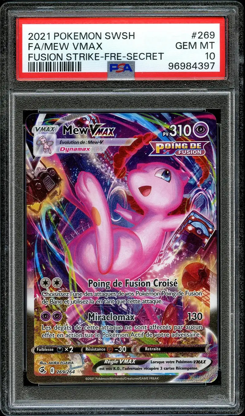 PSA 9 Mew VMax