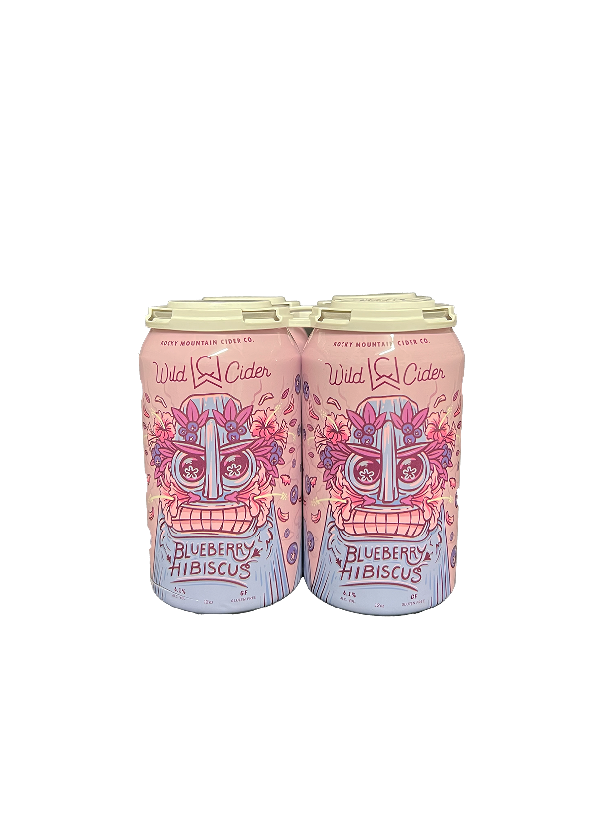 Wild Cider Blueberry Hibiscus 4 Pack Cans