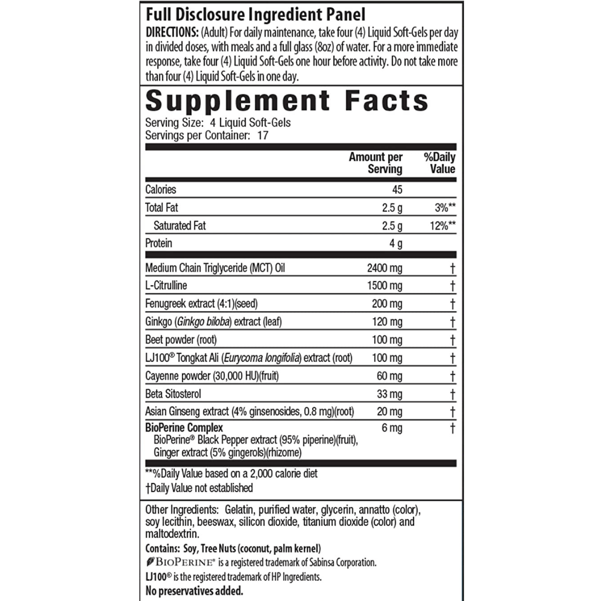 Irwin Naturals Testosterona Mega Boost Red - 68 Cápsulas Blandas - Puro Estado Fisico