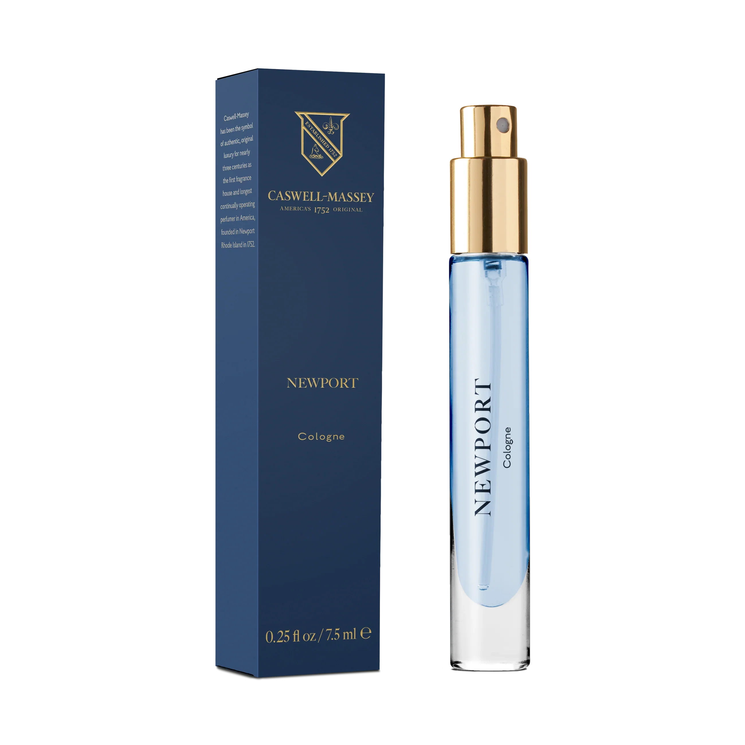 Caswell Massey Newport Gold Cap Luxury Cologne (7.5ml/0.25 oz)