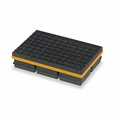 MASON 2LVP6 Vibration Isolation Pad 10x12x1 1/4 In