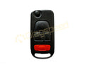 Mercedes FOB SHELL 4 Track key for SL , S Class 4 button w/IR lens