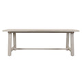 Gray Teak Wood Outdoor Dining Table Agnes Outdoor Dining Table Collection