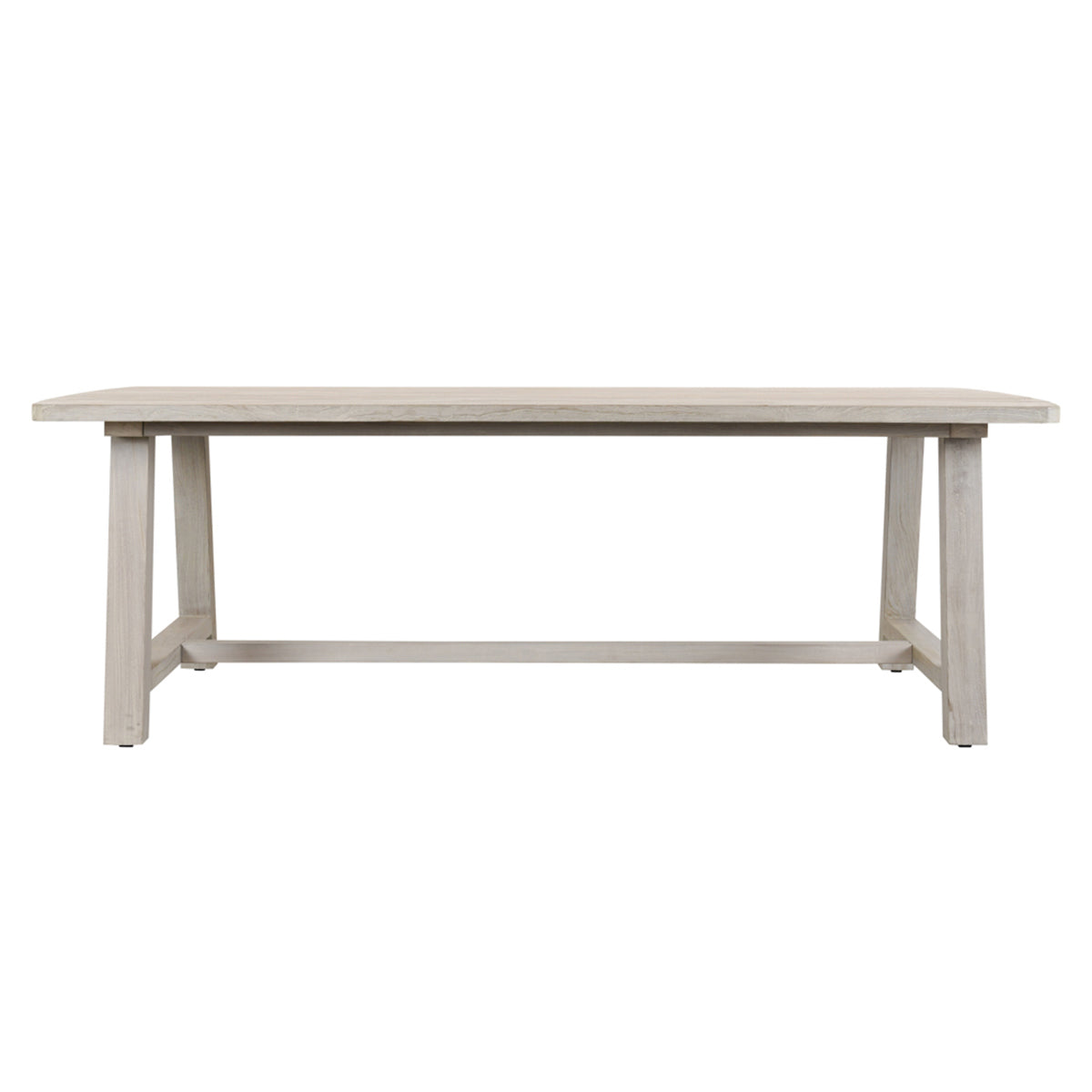 Gray Teak Wood Outdoor Dining Table Agnes Outdoor Dining Table Collection