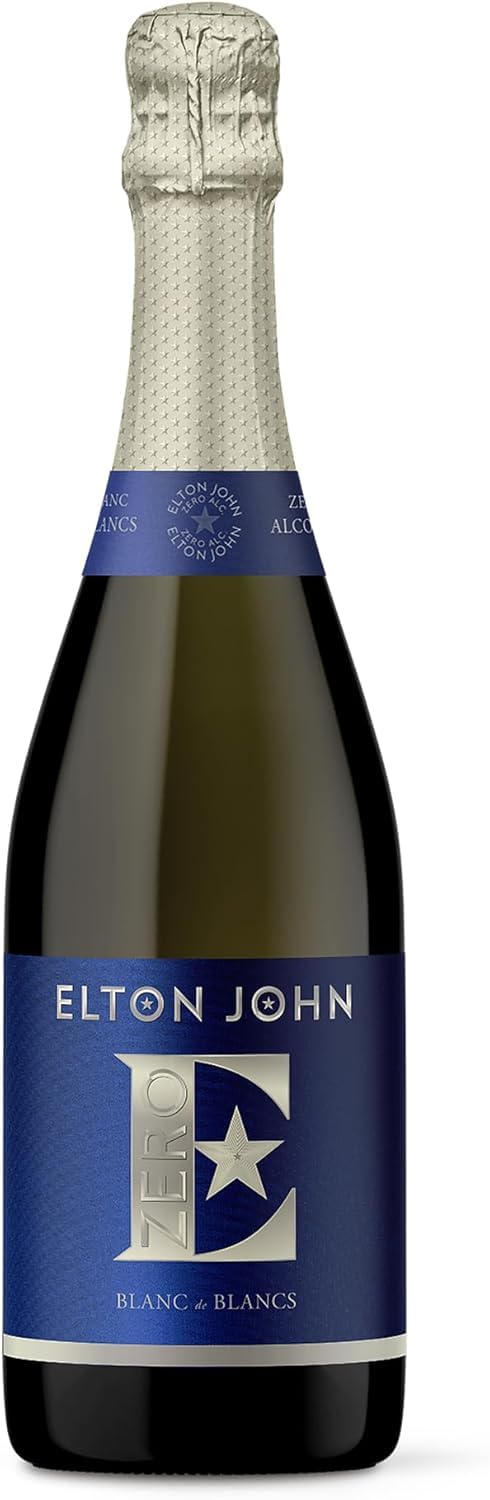 Blue Tree Elton John Blanc de Blancs Zero Non-Alcoholic Sparkling Wine | 75cl | 0% ABV