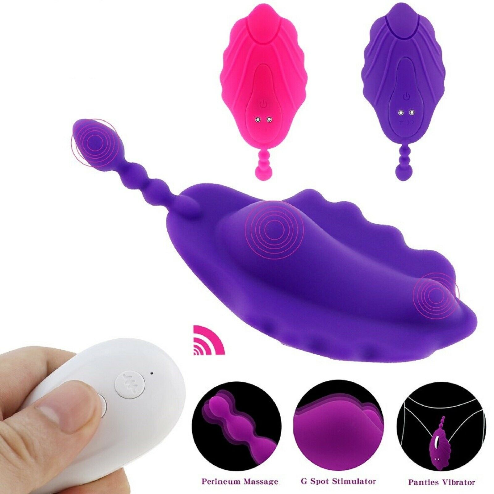 Wearable Vibrator Clit Vibrating Panties Female Clitoris Remote Control Sex Toy