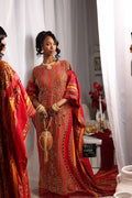 Hido iyo Dhaqan Bridal Dirac - Red