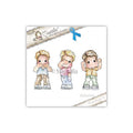 Magnolia - Pink Ribbons Edwin - Speak, See & Hear No Evil Edwin  stamps