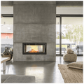 Steel fireplace KRATKI LUCY TUNNEL 16 kW Ø 200