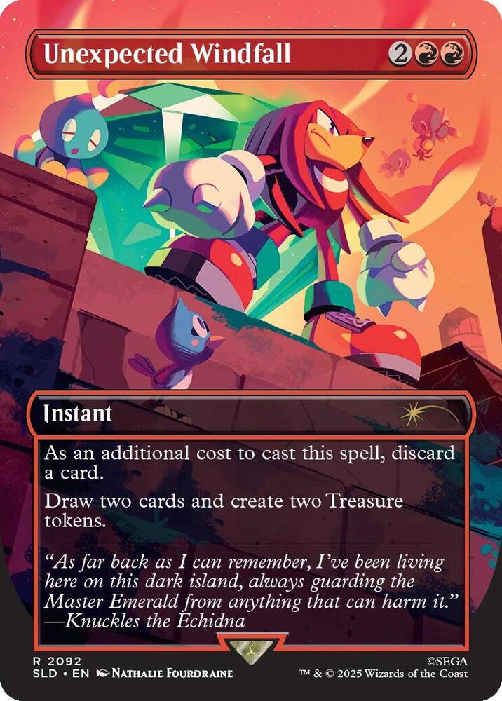 Unexpected Windfall (#2092) (borderless)