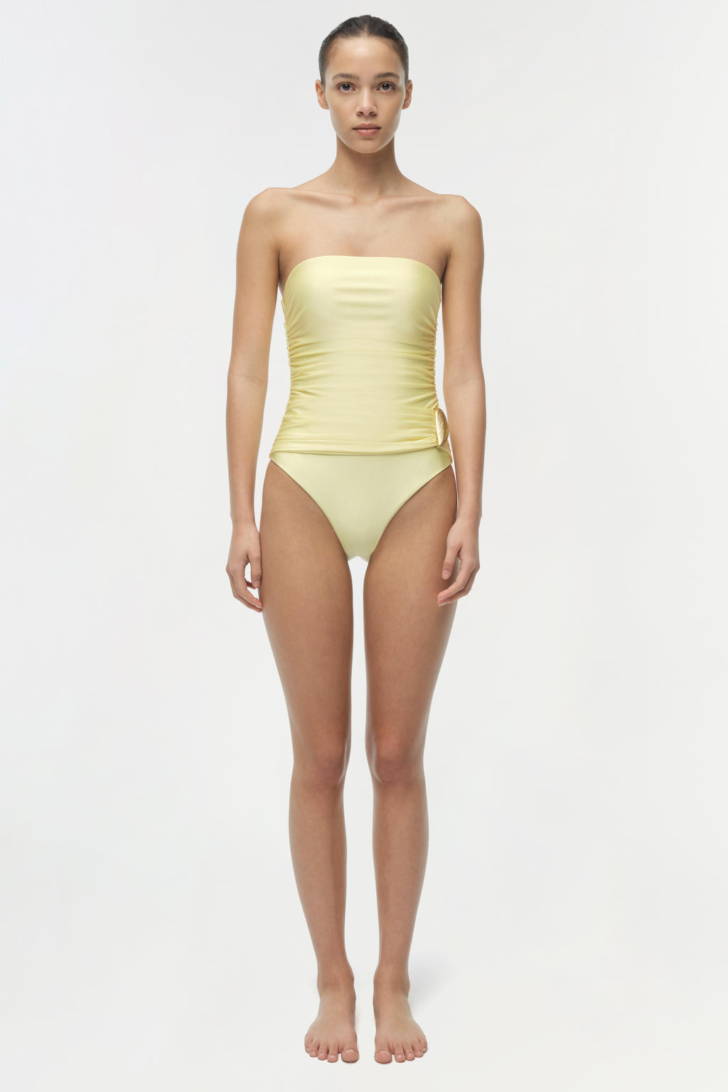 Lorena Shell Strapless One Piece