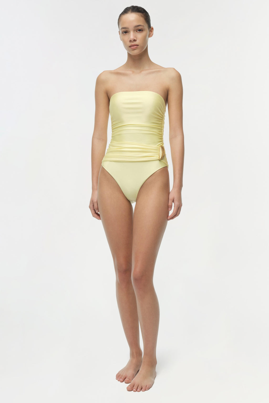 Lorena Shell Strapless One Piece