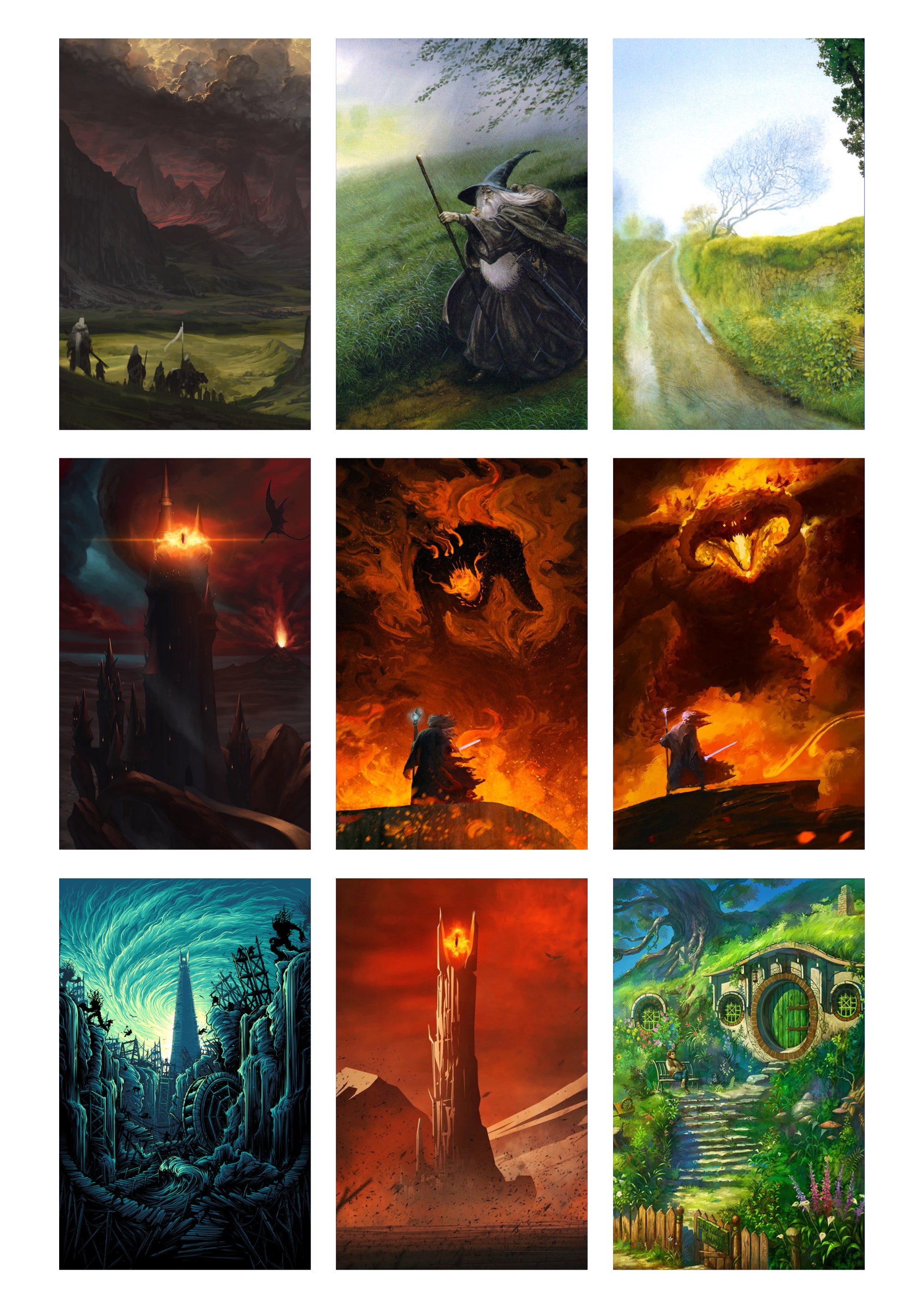 lord of the rings card game sleeves "The Lord of the Rings: Duel for Middle Earth" Compatible Card Sleeve Bundle (8806 x 1)